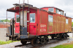 Red Caboose on the Hill
