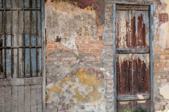 Layers of Time in Brick and Paint