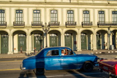 Blue Classic in Passing Light