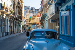 Chevy Waiting on the Narrow Street