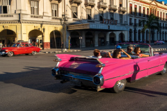 Cruising into a Painted Havana Evening