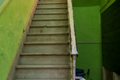 Stairs Lit by Morning